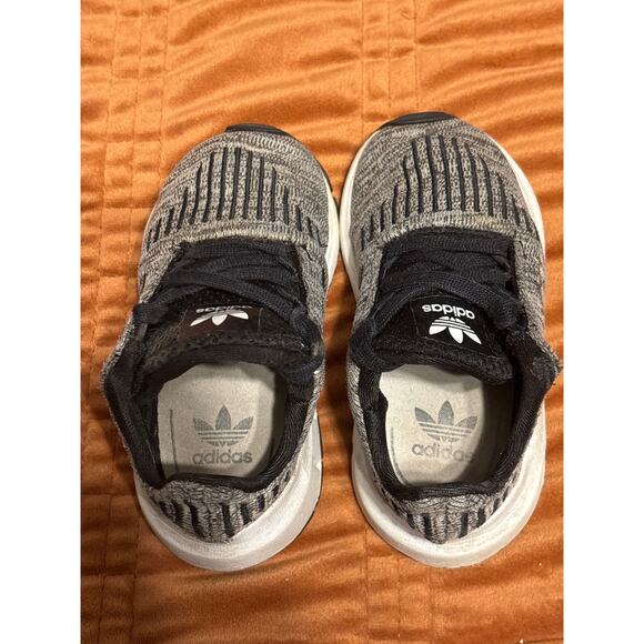 Size 6K Children Adidas Swift Run Easy - Mesh Black - Picture 6 of 7